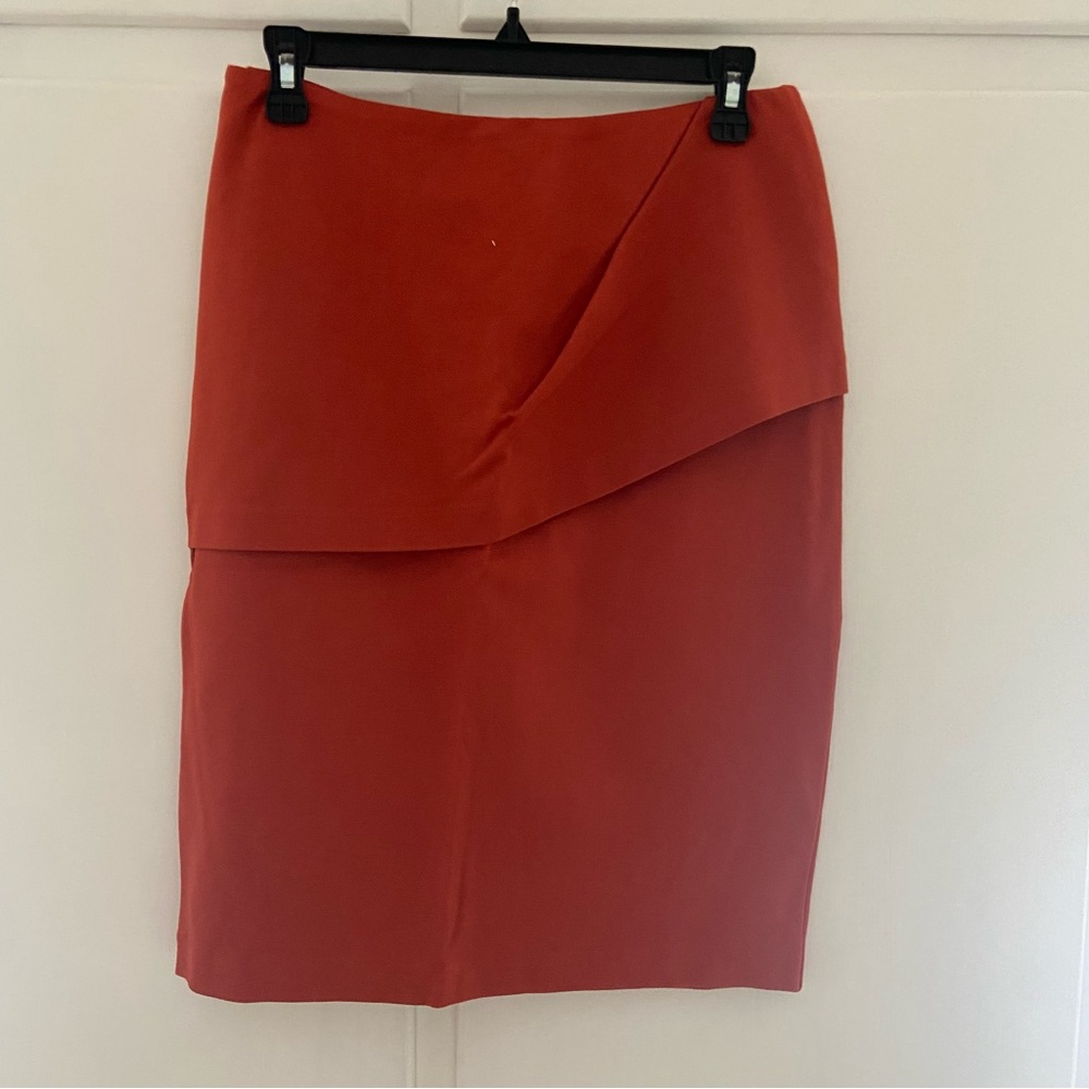 CAbi Women's Red Pencil Skirt
